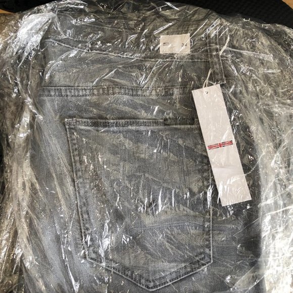 Hudson Men's Grey Skinny Jeans - Picture 6 of 7